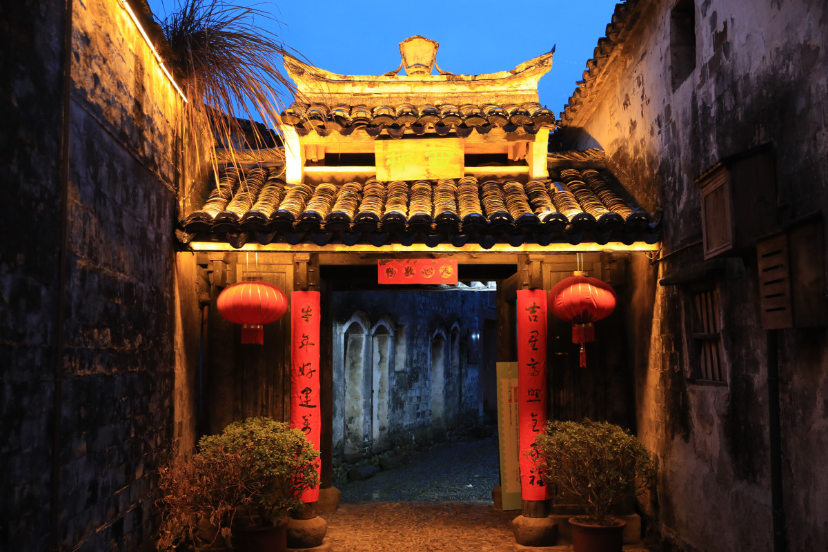 浙江宁波阳明古镇:古色古香的历史名镇