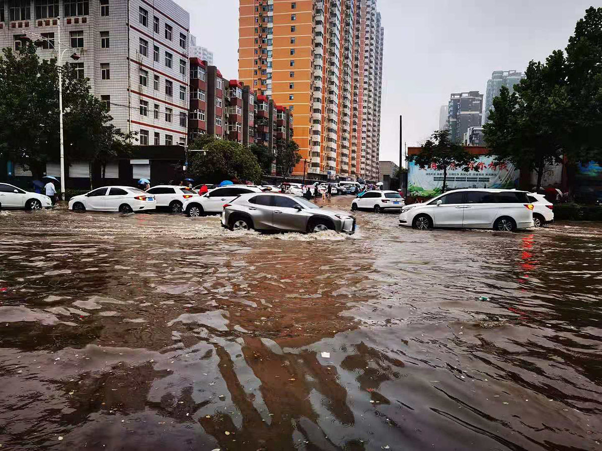 河北邯郸洪水图片