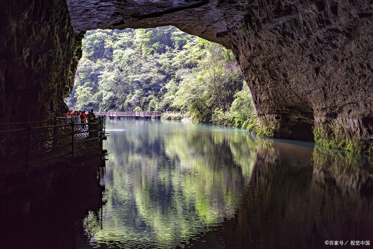 绥阳县双河溶洞景区图片