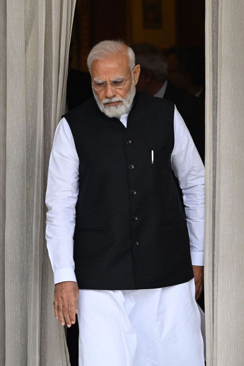 据报道,印度总理纳伦德拉·莫迪在访问阿联酋期间与阿拉伯联合酋长国