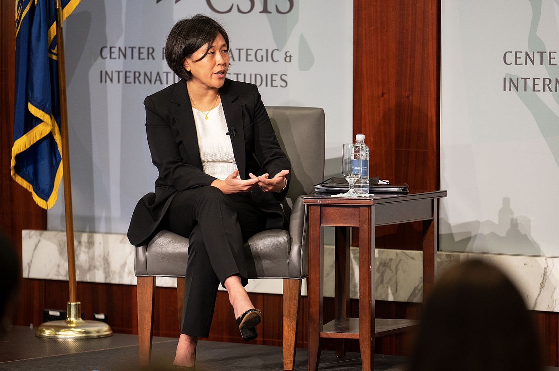 正在日本东京访问的美国贸易代表戴琪表示,美国无意使中国与美国或