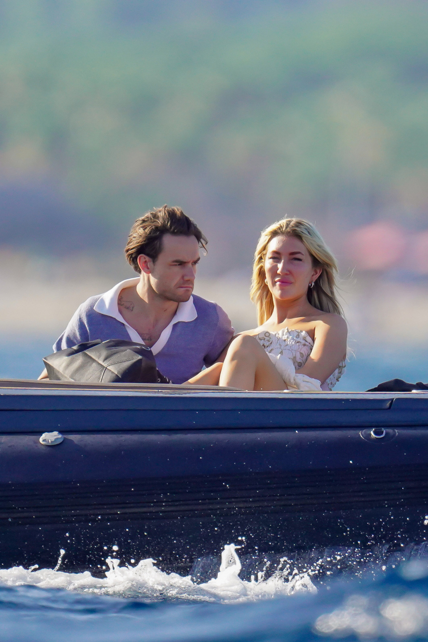 保罗·韦斯利和他的女朋友natalie kuckenburg与利亚姆·佩恩以及他的